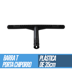 Barra T Porta Chiporro Plástica 35cm